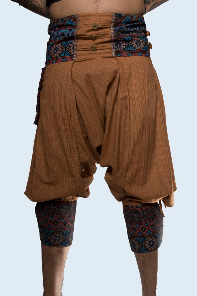Tribal Hmong Gaucho Pants
