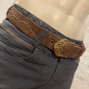 Alligator Studded Belt